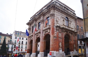 Capitanio palace, Signori square, Vicenza, Italia