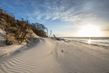 abendstimmung am meer