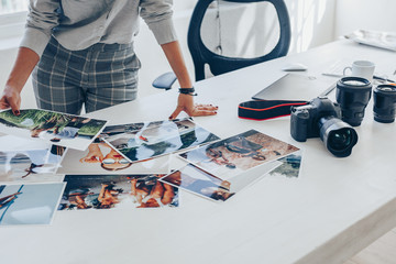 Selecting best pictures from the photoshoot - Powered by Adobe