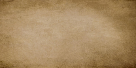 Brown wide grunge vintage paper.
