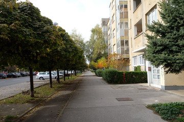 New housing blocks in Malesnica residential area, Zagreb, Croatia