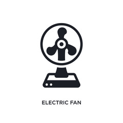 electric fan isolated icon. simple element illustration from electronic devices concept icons. electric fan editable logo sign symbol design on white background. can be use for web and mobile
