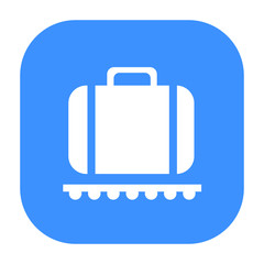baggage claim vector emoji symbol sign
