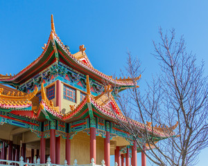 Obraz premium Buddhist Temple Statues