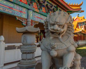 Fototapeta premium Buddhist Temple Statues