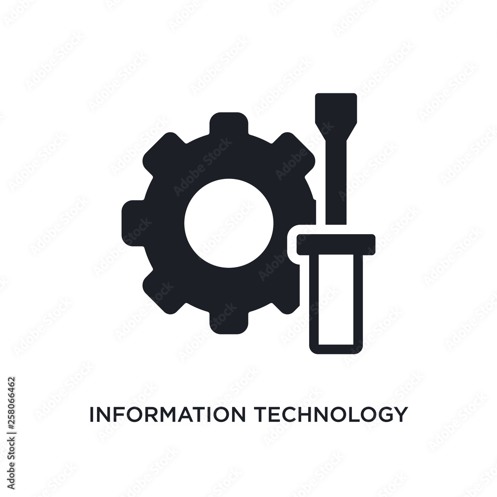 Poster information technology isolated icon. simple element illustration from general-1 concept icons. info