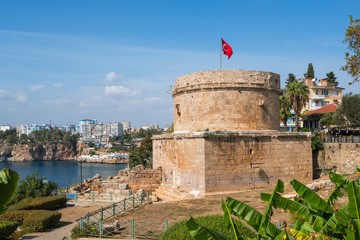 Hidirlik Tower in Antalya