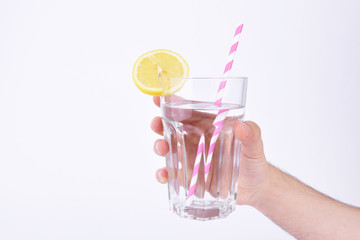 Cocktail drink in hand