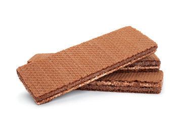Brown wafer closeup