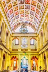 Obraz premium Ancient Architecture, Noor Mahal , Nawab of Bahawalpur Noor Palace, Bahawalpur, Pakistan
