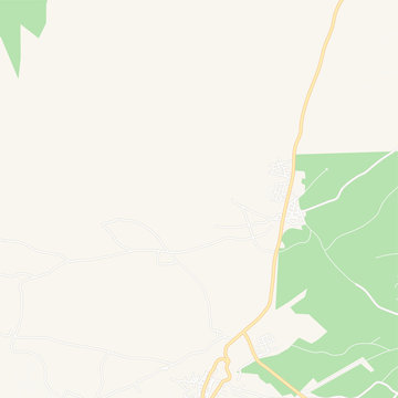 Pergamos, Cyprus printable map