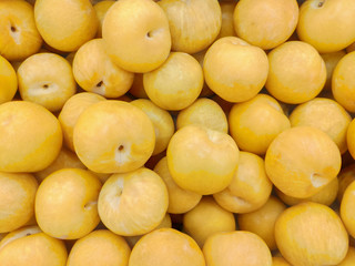 yellow apricots for background