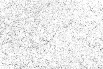 Black Grainy Texture Isolated On White Background. Dust Overlay. Dark Noise Granules. Digitally Generated Image. Vector Design Elements, Illustration, Eps 10.