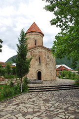 Fototapeta na wymiar Kish village, Azerbaijan, Caucasus