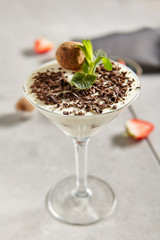 Chocolate Truffle Panna Cotta