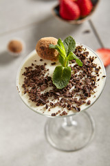 Chocolate Truffle Panna Cotta