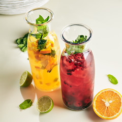 Fresh Homemade Berry and Fruit Citrus Sangria