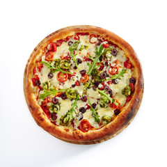 Yummy Pizza Marinara with Anchovy