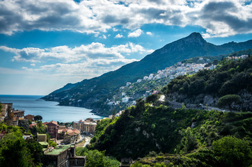 Fototapeta na wymiar Scenic view of famous Amalfi Coast, Italy