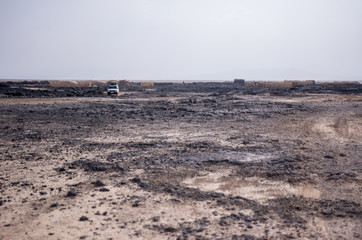 Landscape in Danakil