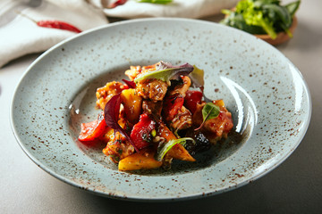 Perfect colourful lunch