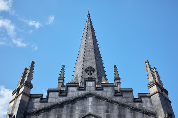 Fototapeta premium Roof of the Cathedral Church of St Peter and St Paul. Sheffield. England