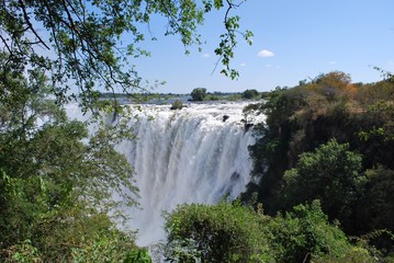 Naklejka premium Victoria Falls Waterkant