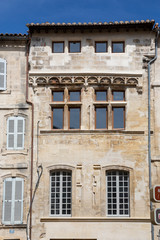 Fototapeta na wymiar Stone architecture in Avignon, France