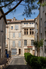 Street scene in Avignon, France