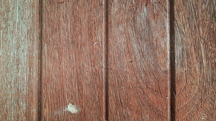 Naklejka premium Old teak wood background.