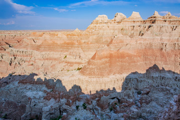 Badlands National Park in South Dakota, USA