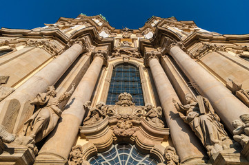 Former Cistercian abbey (monastery) in Krzeszow near Kamienna Gora, Poland © Marcin