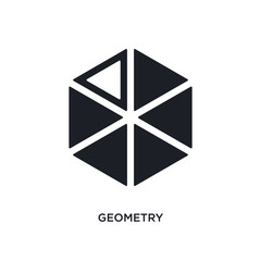 geometry isolated icon. simple element illustration from science concept icons. geometry editable logo sign symbol design on white background. can be use for web and mobile