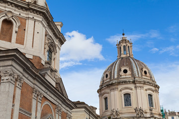 Fototapeta na wymiar Saint Peter Basilica tower