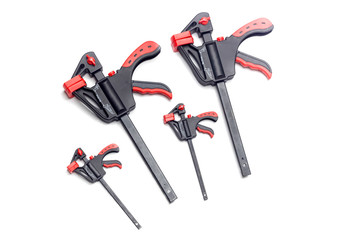 The new one-handed bar clamps set