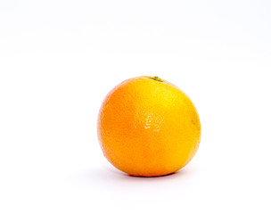 Red grapefruit isolated on white background  Fresh juicy grapefruit