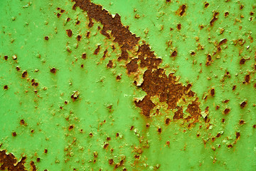 old weathered oxidated metal pattern
