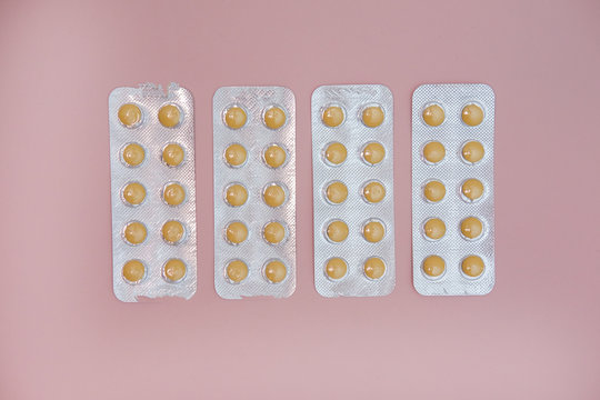 Heart pills. Medical tablets