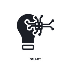 smart isolated icon. simple element illustration from smart house concept icons. smart editable logo sign symbol design on white background. can be use for web and mobile