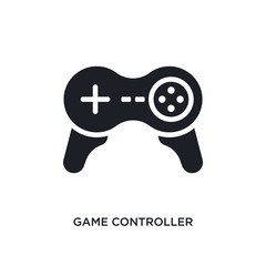 game controller cross isolated icon. simple element illustration from ultimate glyphicons concept icons. game controller cross editable logo sign symbol design on white background. can be use for