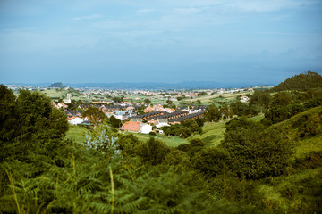 Fototapeta na wymiar View in Cantabria, Spain 