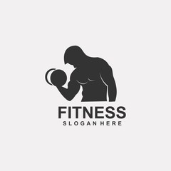 fitness logo template