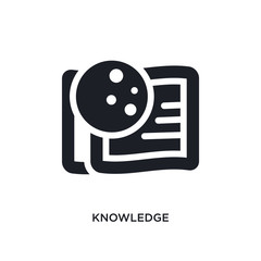 knowledge isolated icon. simple element illustration from zodiac concept icons. knowledge editable logo sign symbol design on white background. can be use for web and mobile