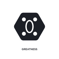 greatness isolated icon. simple element illustration from zodiac concept icons. greatness editable logo sign symbol design on white background. can be use for web and mobile
