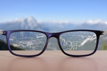 Klare Sicht mit Brille
