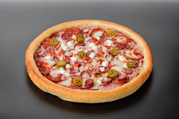pepperoni pizza jalapeno