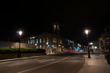 Fototapeta na wymiar Dublin at night time 