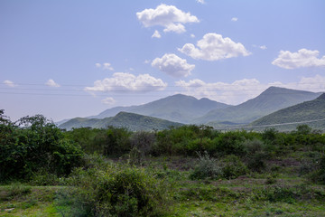Landscape in Ethiopian in Danakil