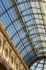 Obraz premium Galleria Vittorio Emanuele II in Milan Italy