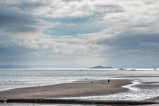 Inchkeith Island from Kirkcaldy Foreshore